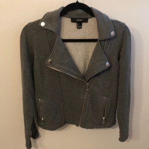 Forever 21 cloth motorcycle jacket size S